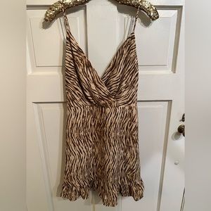 New !! Judith March tiger stripe dress